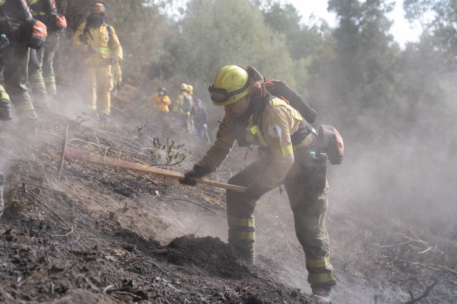 Ecuador mantenía seis incendios forestales activos al 27 de septiembre